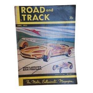 Road And Track June 1951 - The Motor Enthusiast Magazine